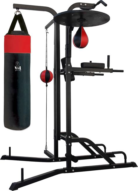 punching bag stand.